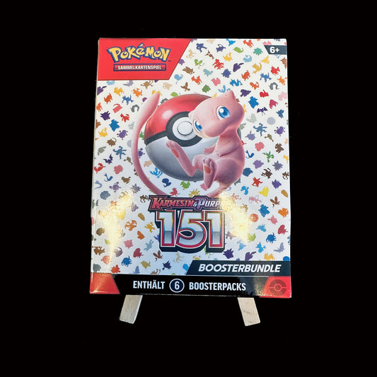Pokemon 151 Boosterbundle - Deutsch (DE) - Karmesin & Purpur